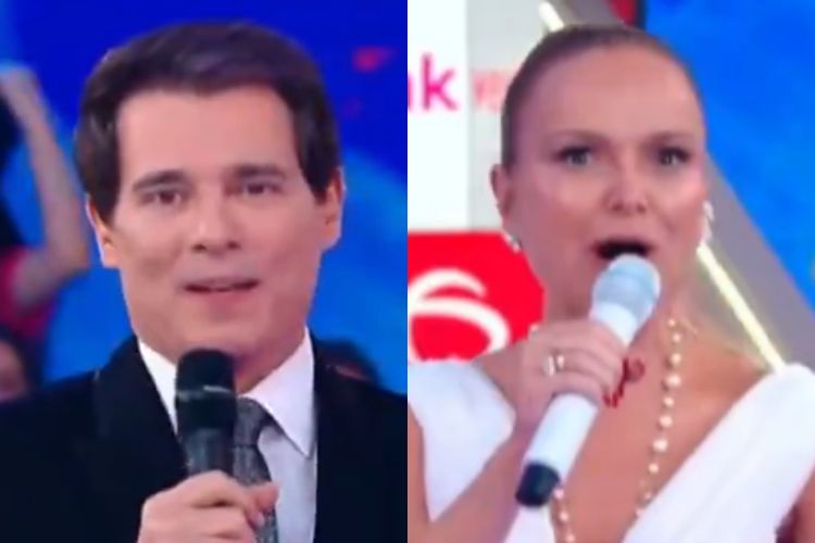 Celso Portiolli manda recado sincero à Eliana no Teleton: “Não importa onde você esteja”