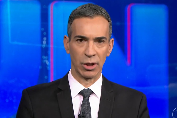 No ‘Jornal Nacional, César Tralli comunica pedido importante feito pelo papa Leão XIV aos cristãos