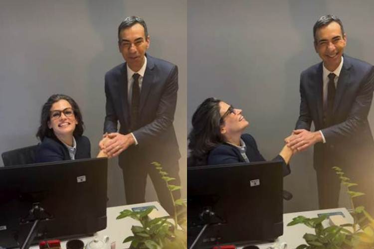 Cesar Tralli e Renata Vasconcellos - Instagram