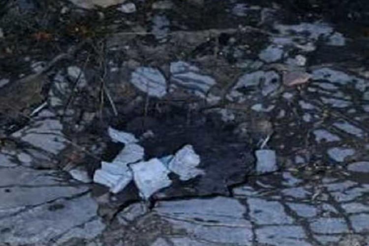 Cratera de 1,2 m marca ponto central de explosão no Tatuapé