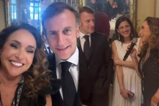 Daniela Mercury tieta Emmanuel Macron, presidente da França - Portal