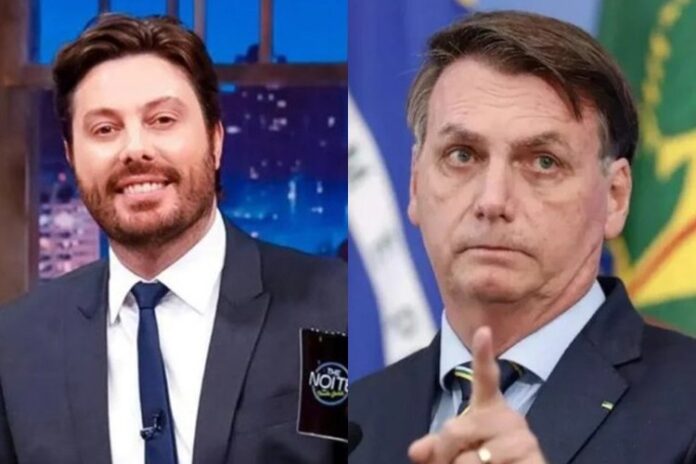 Danilo Gentili e Jair Bolsonaro Danilo Gentili e Jair Bolsonaro