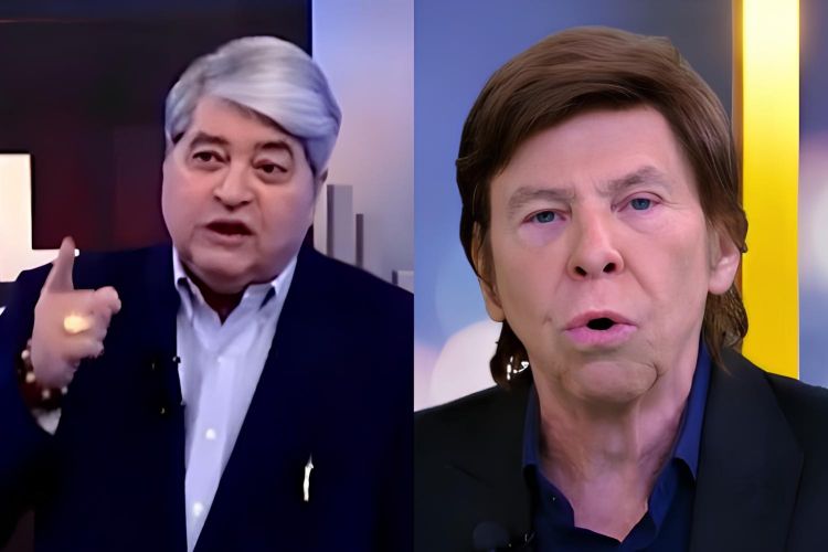 Datena expõe ‘puxão de orelha’ do Nelson Rubens ao vivo