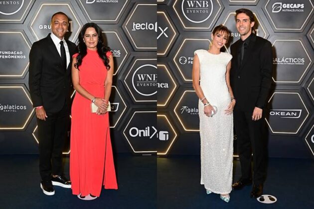 Denilson e Luciele - Kak&aacute; e a esposa