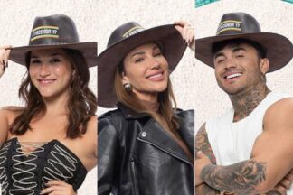 Duda, Maria e Wallas - 9ª Roça - A Fazenda 17