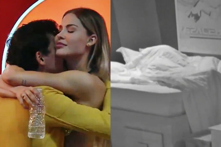 A Fazenda 17: Dudu Camargo e Saory tem noite quente e movimentam o edredom