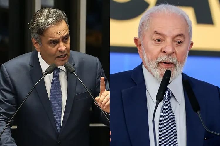 Aécio Neves ataca presidente Lula: ”Nunca foi de esquerda”