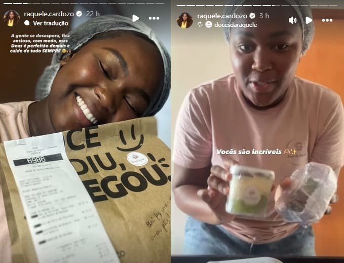 Ex-BBB 24 Raquele Cardozo volta a vender doces (Foto: Instagram)