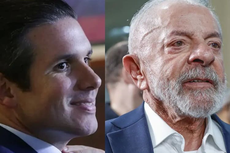 Hugo Motta e Lula Hugo Motta e Lula (Foto esquerda: Créditos: Lula Marques/Agência Brasil/ Dir: © Tânia Rêgo/Agência Brasil)