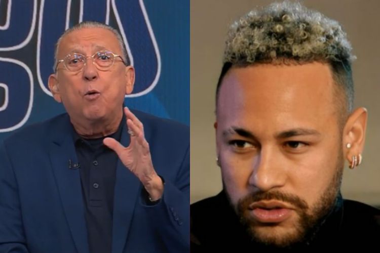 Galvão Bueno ativa modo ‘sincerão’ e manda recado para Neymar ao vivo: “Vou falar direto com você”