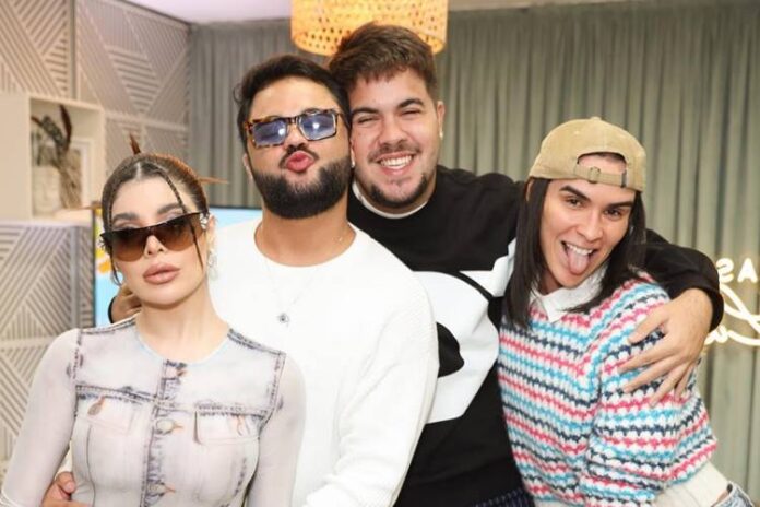 Gkay, Lucas Guedez, Alvaro e Rafa Gkay, Lucas Guedez, Alvaro e Rafa