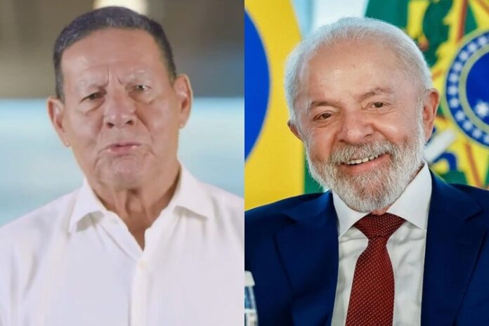 Hamilton Mourão e Lula