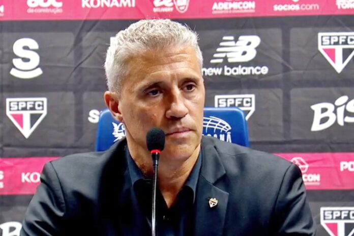 Hernán Crespo, treinador do São Paulo FC