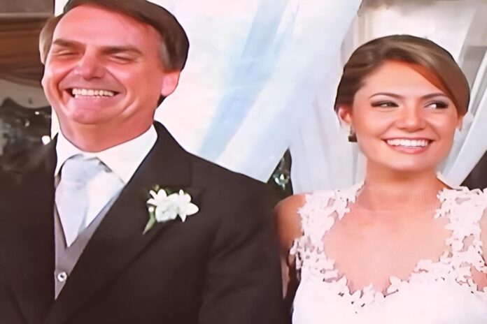 Jair Bolsonaro e Michelle Jair Bolsonaro e Michelle