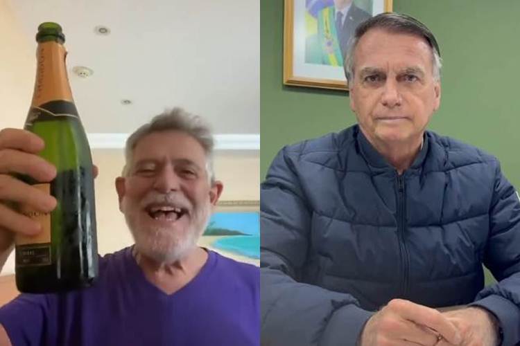 José de Abreu e Bolsonaro - Instagram