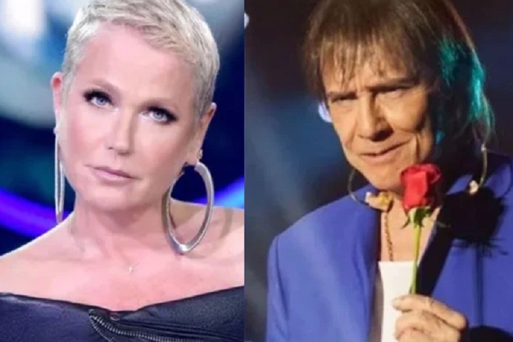Xuxa revela climão com Roberto Carlos ”Ele foi tomar banho”