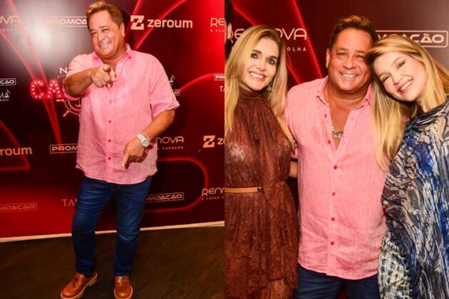 Leonardo com Andrea e Lyandra