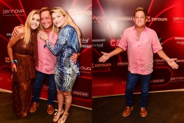 Leonardo com Andrea e Lyandra