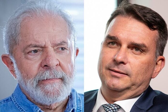 Lula e Flávio Bolsonaro Lula e Flávio Bolsonaro - Foto: Governo Federal/Senado