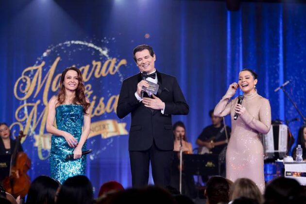 Maiara e Maraisa com Celso Portiolli