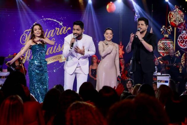 Maiara e Maraisa com Fred e Fabrício