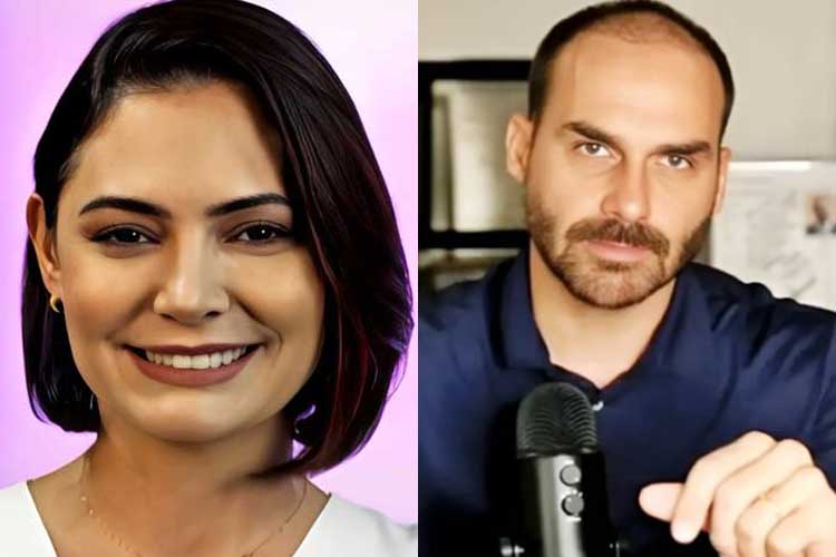Michelle Bolsonaro ultrapassa Eduardo Bolsonaro e atinge novo marco