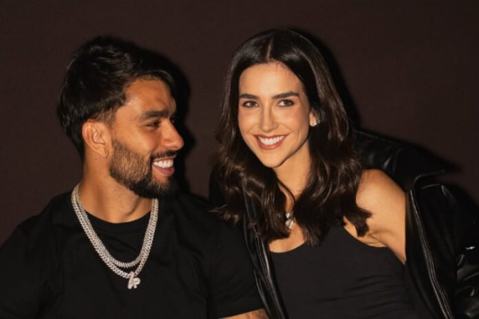 Lucas Paquetá e Maria Eduarda Fournier - Reprodução: Instagram