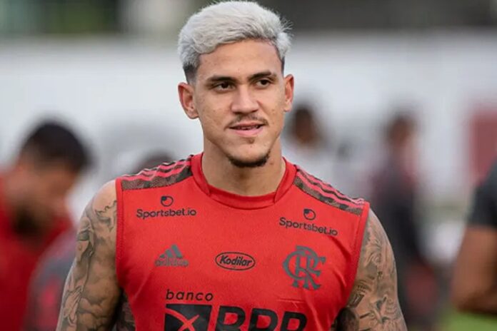 Pedro, jogador do Flamengo