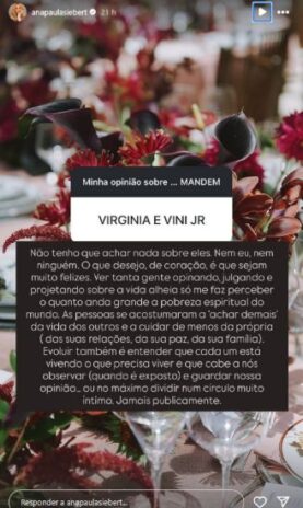 Post da Ana Paula Siebert Post da Ana Paula Siebert