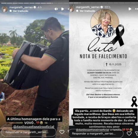 Post da Margareth Serrão (Reprodução: Instagram)