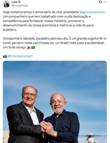 Post de Lula