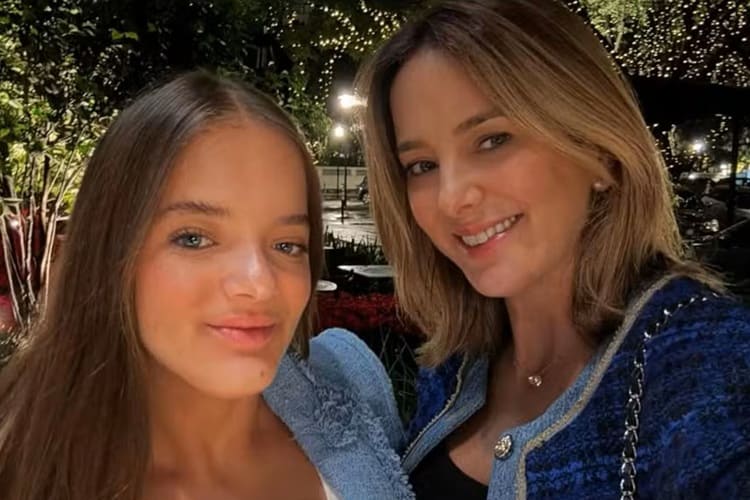 Ticiane fica encantada ao conhecer 'namorado' de Rafa Justus