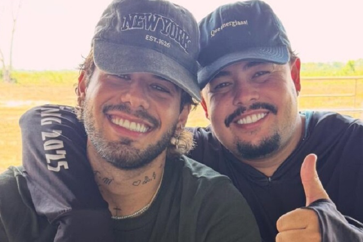 Zé Felipe e amigo João Victor (Foto: Instagram)