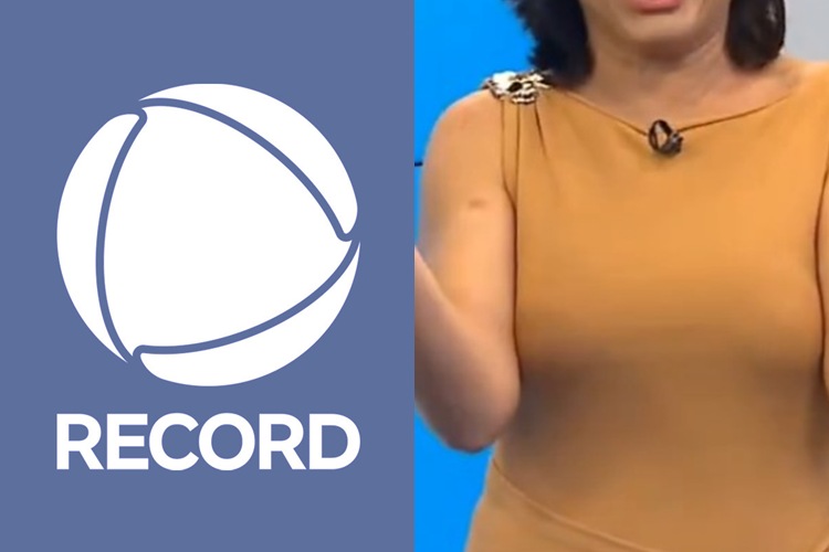 Apresentadora pede demissão da Record e vai às lágrimas ao vivo
