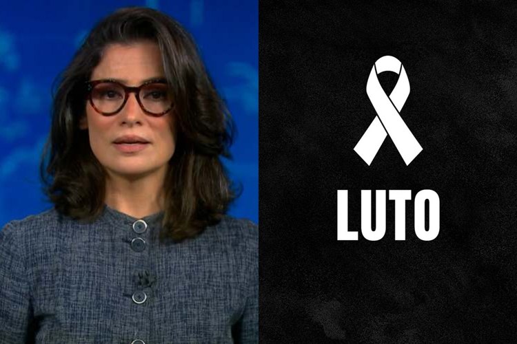 Renata Vasconcellos entra ao vivo na Globo e confirma morte de cantor