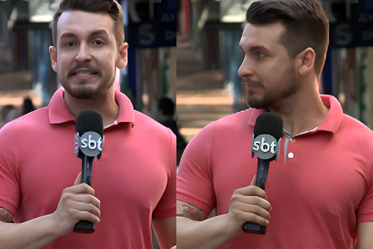 Repórter Henrique Cemin