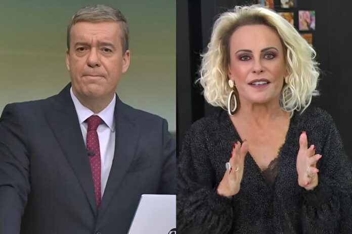 Roberto Kovalick e Ana Maria Braga Roberto Kovalick e Ana Maria Braga - Foto: TV Globo