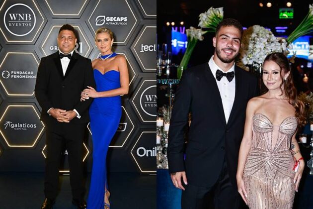 Ronaldo e Celina - Ronald e a namorada