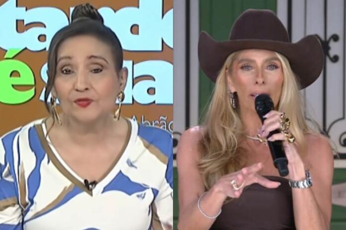 Sonia Abrão e Adriane Galisteu