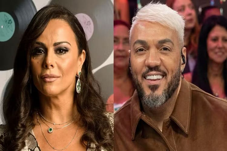 Viviane Araújo e Belo (Foto: Montagem/TV Globo)