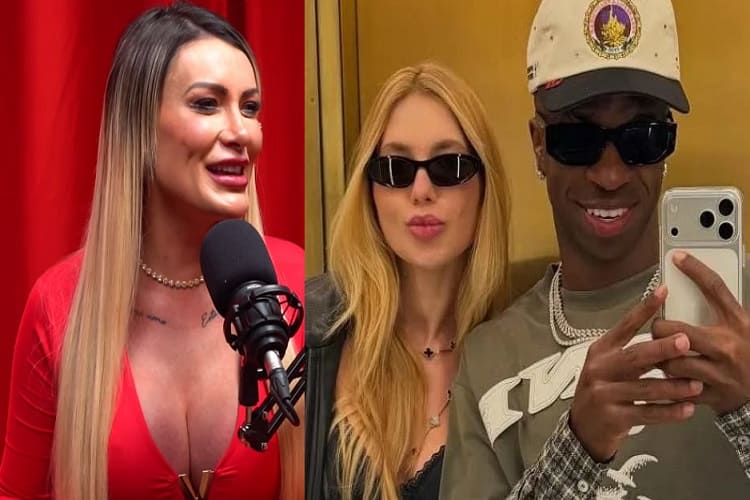 Andressa Urach fez várias revelações polêmicas sobre Vini Jr e faz alerta a Virgínia (Foto: Instagram) Andressa Urach fez várias revelações polêmicas sobre Vini Jr e faz alerta a Virgínia (Foto: Instagram)