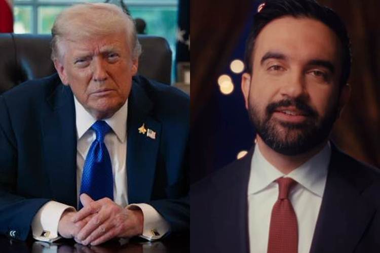 Trump e Zohran Mamdani - Instagram