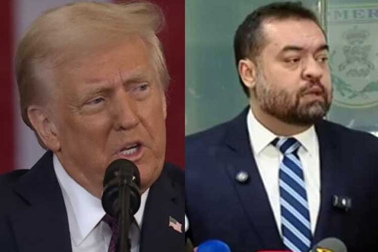 Trump e Cláudio Castro