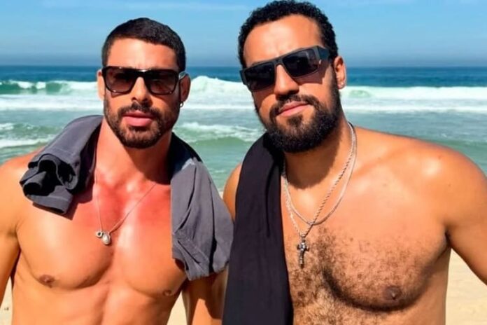 Cauã Reymond e Ricardo Teodoro (Foto: Reprodução/ Instagram)