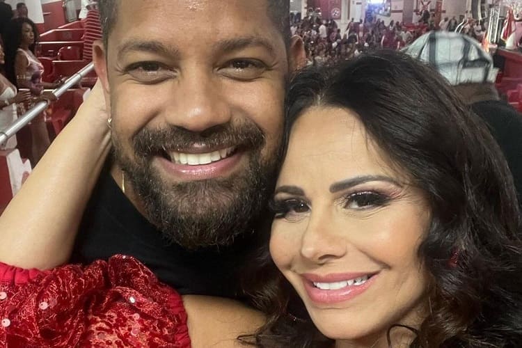 vivine araujo Viviane Araújo e Guilherme Militão (Foto: Instagram)