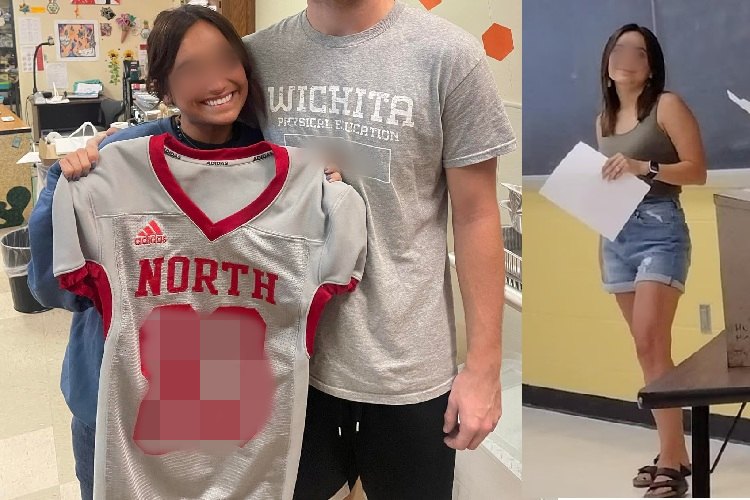 Professora e aluno, Nikki Baird Nico Nicole Hernandez teacher student Professora e aluno (Foto: Reprodução/ Facebook) Nikki Baird Nico Nicole Hernandez teacher student