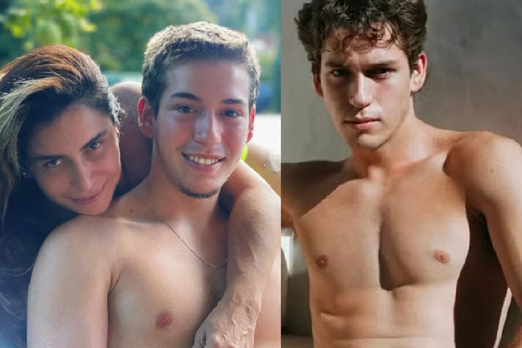 Giovanna Antonelli e Pietro Antonelli Benício (Foto: Reprodução)