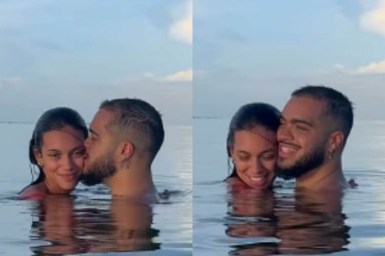 Francisco Gil e Alane Dias surgem em clima de romance durante viagem