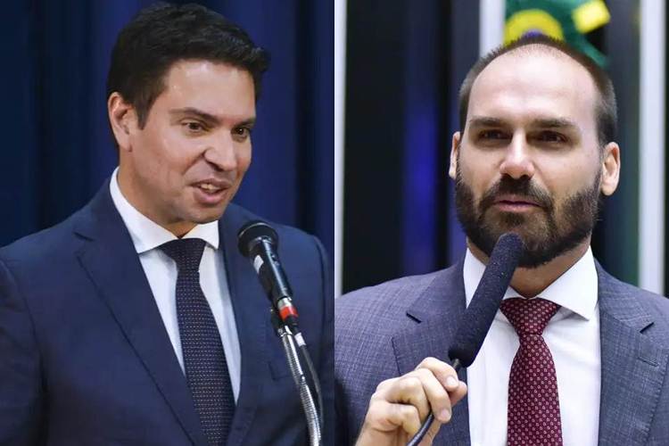 Alexandre Ramagem e Eduardo Bolsonaro - Agencia brasil e Camara dos Deputados