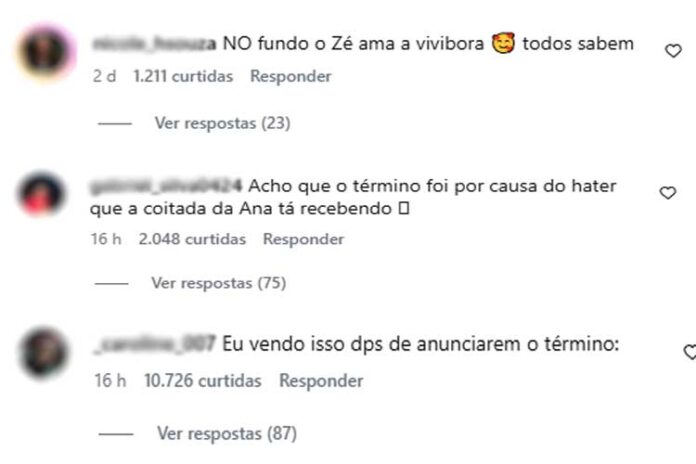 Ana comentários